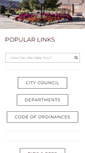 Mobile Screenshot of cityofdanville.org